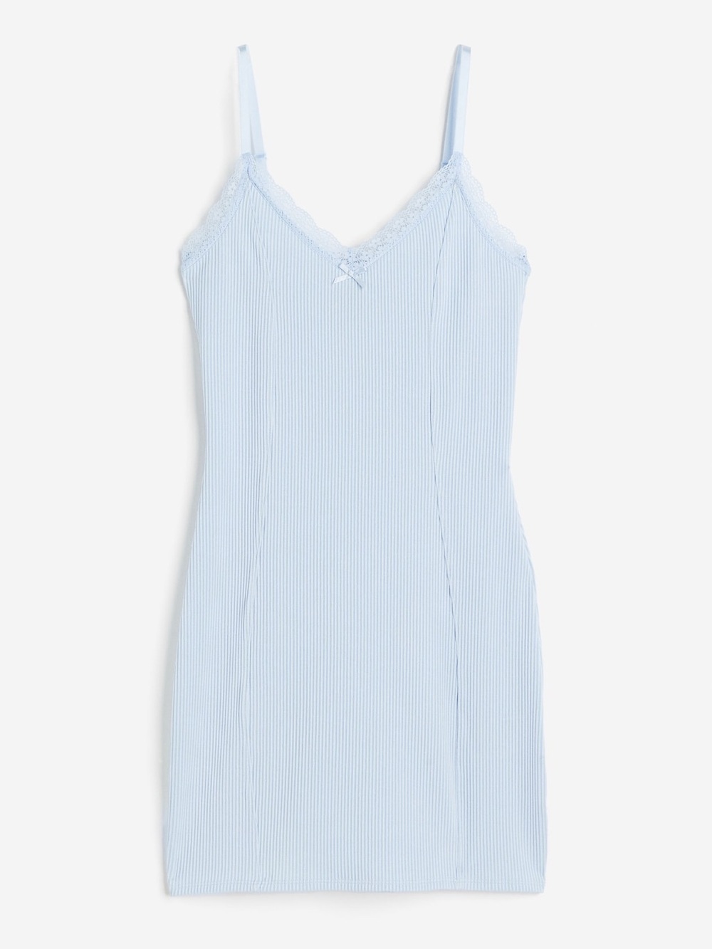 H&M Lace Blue Bodycon Dress